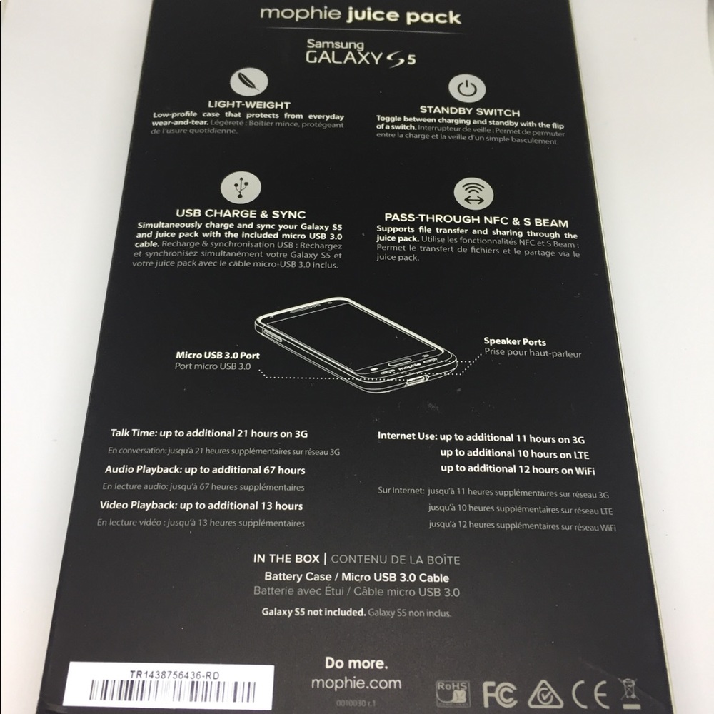 mophie Juice Pack for Samsung Galaxy S5