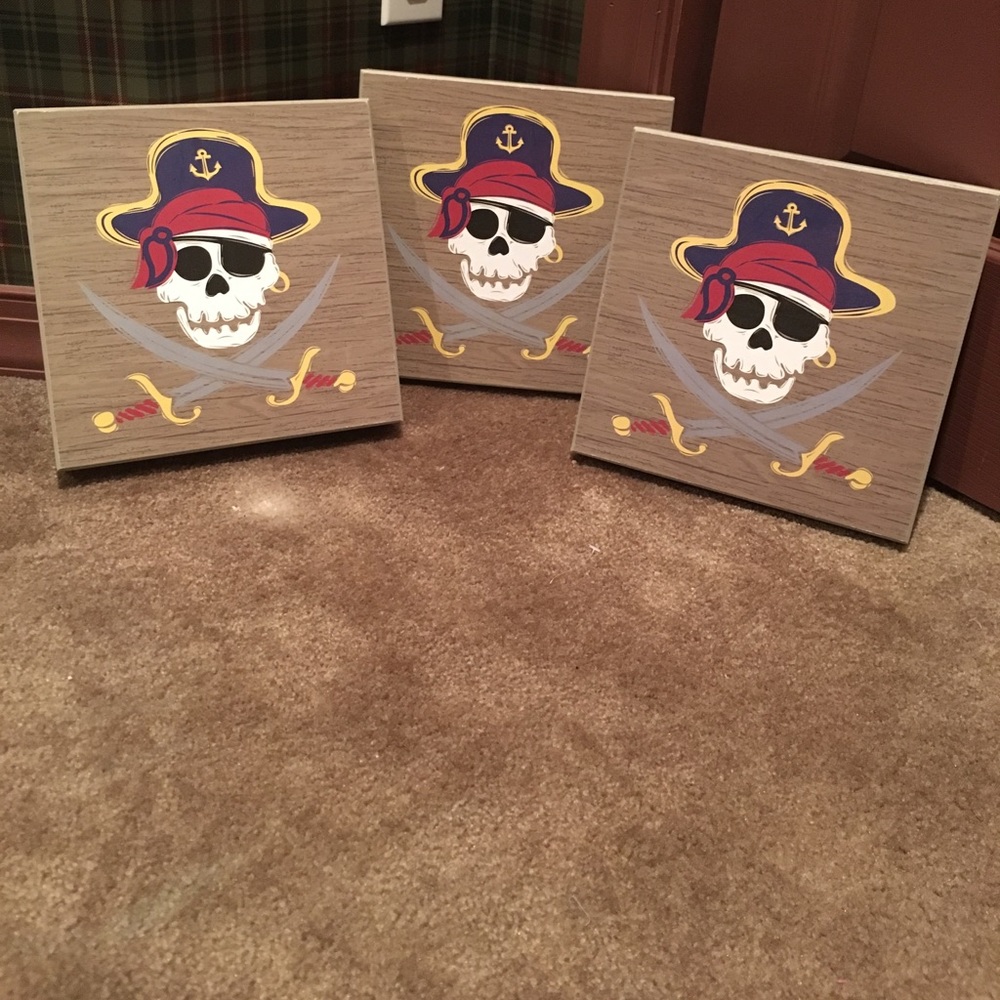 3 wall signs