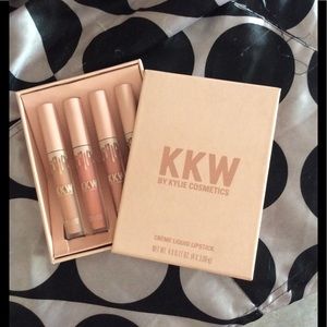 KKW Beauty Nude Crème Lipstick Set - AUTHENTIC