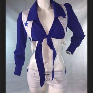 NWOT Dallas Cowboy cheerleader costume!!