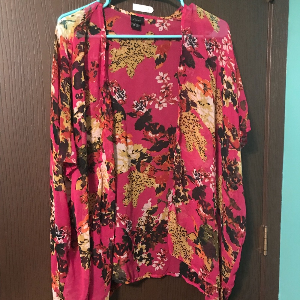 Floral kimono