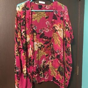 Floral kimono