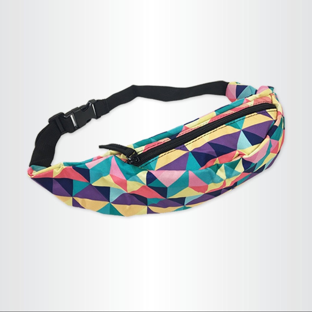 ‼️Last one‼️Multicolor Patterned Fanny Pack