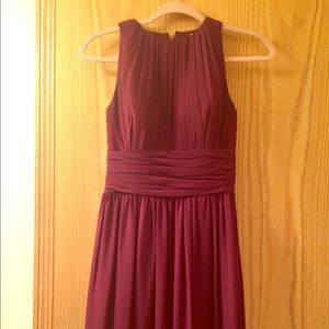 Merlot Bridesmaid Dress