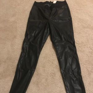 Ann Taylor faux leather leggings