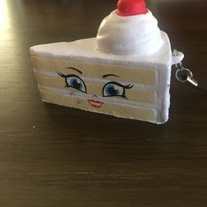 Key chain cake slow rising squishy