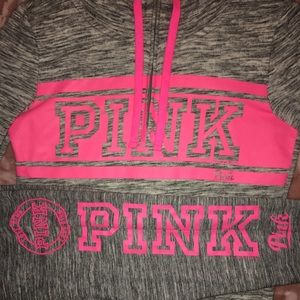 NWOT PINK Marled Fashion Show Set