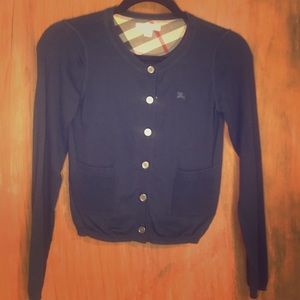Girls Burberry Cardigan