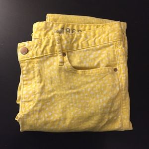 Yellow Patterned Always Skinny Jeans! Yellow Patterned Always Skinny Jeans!