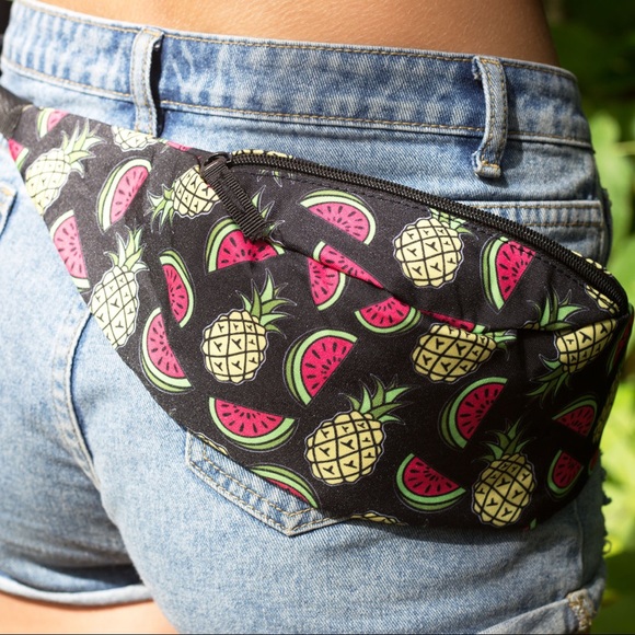 Fruit Patterned Fanny Pack - Picture 2 of 2