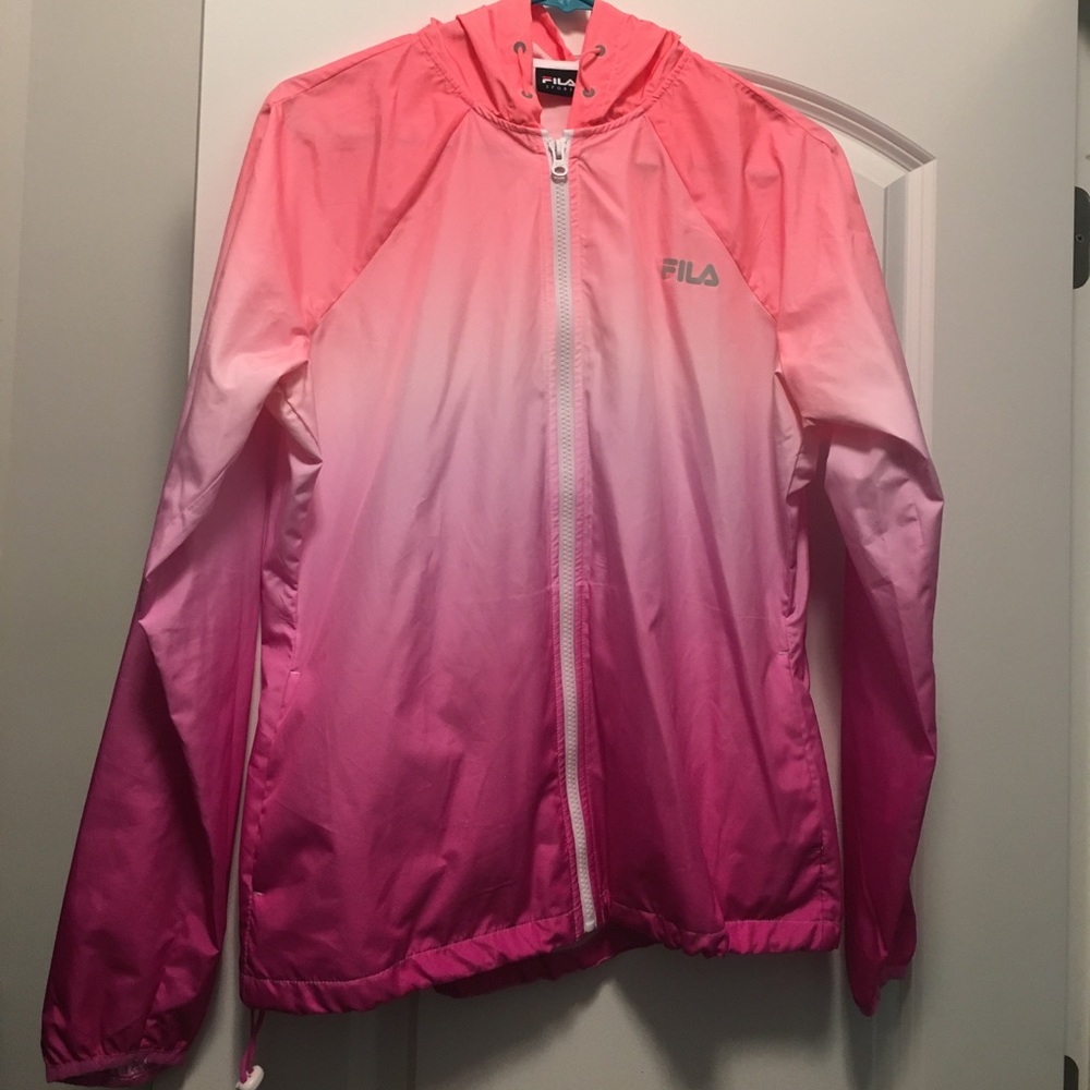 FILA SPORT RUNNING JACKET 💜💕💛