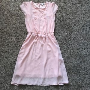 Light pink dress