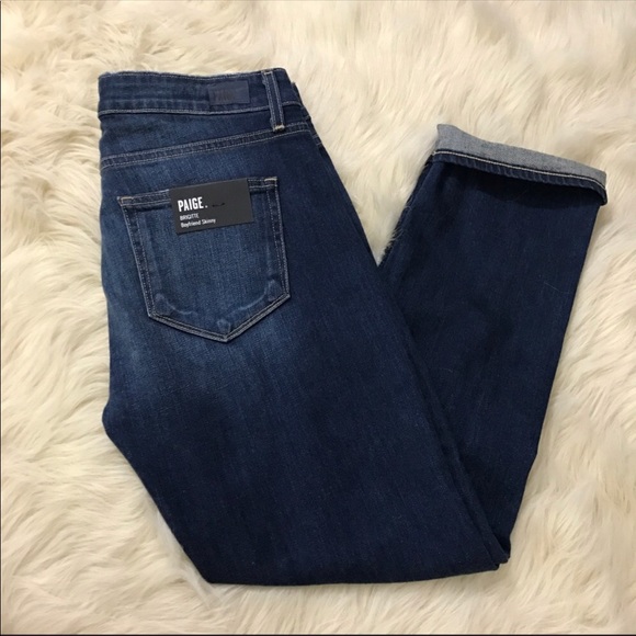 PAIGE โBrigitteโ boyfriend skinny jeans - Picture 2 of 6