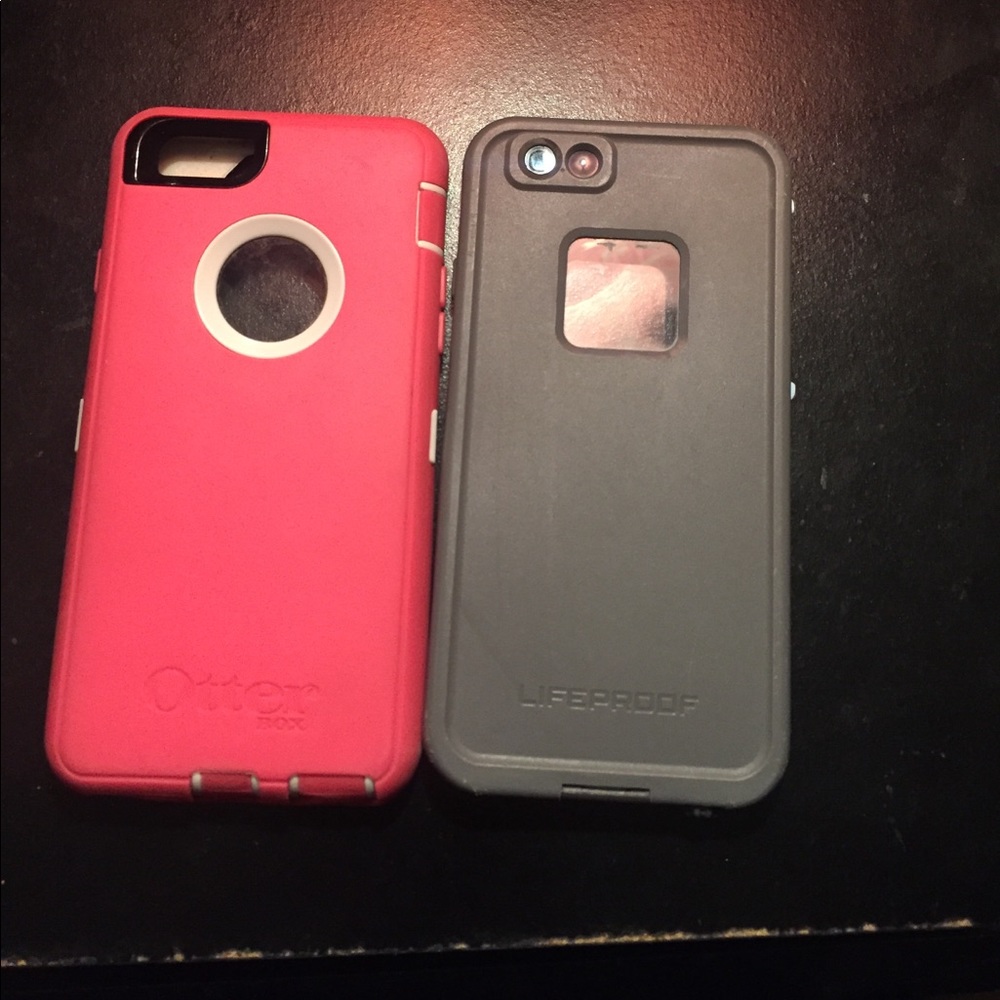 iphone 6 Case Bundle- Lifeproof & Otterbox
