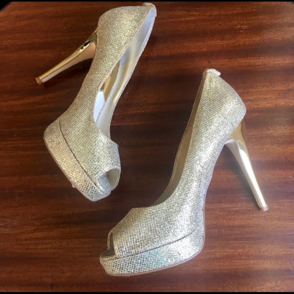 Gold Michael Kors Heels