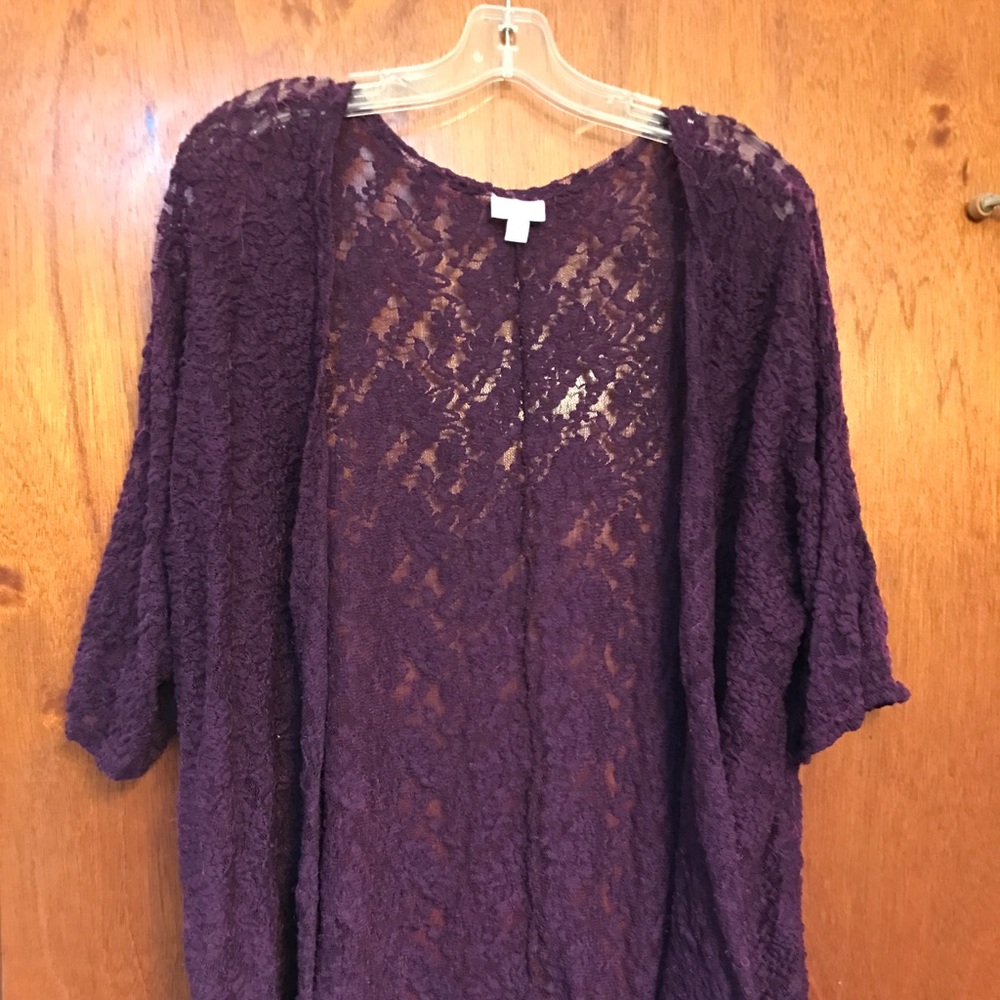 Used small purple lularoe lindsay