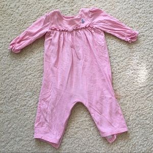 Ralph Lauren Baby Girls' 3-6M Striped One Piece