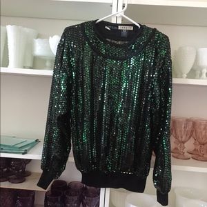 Vintage Emanuel Ungaro Sequin Top