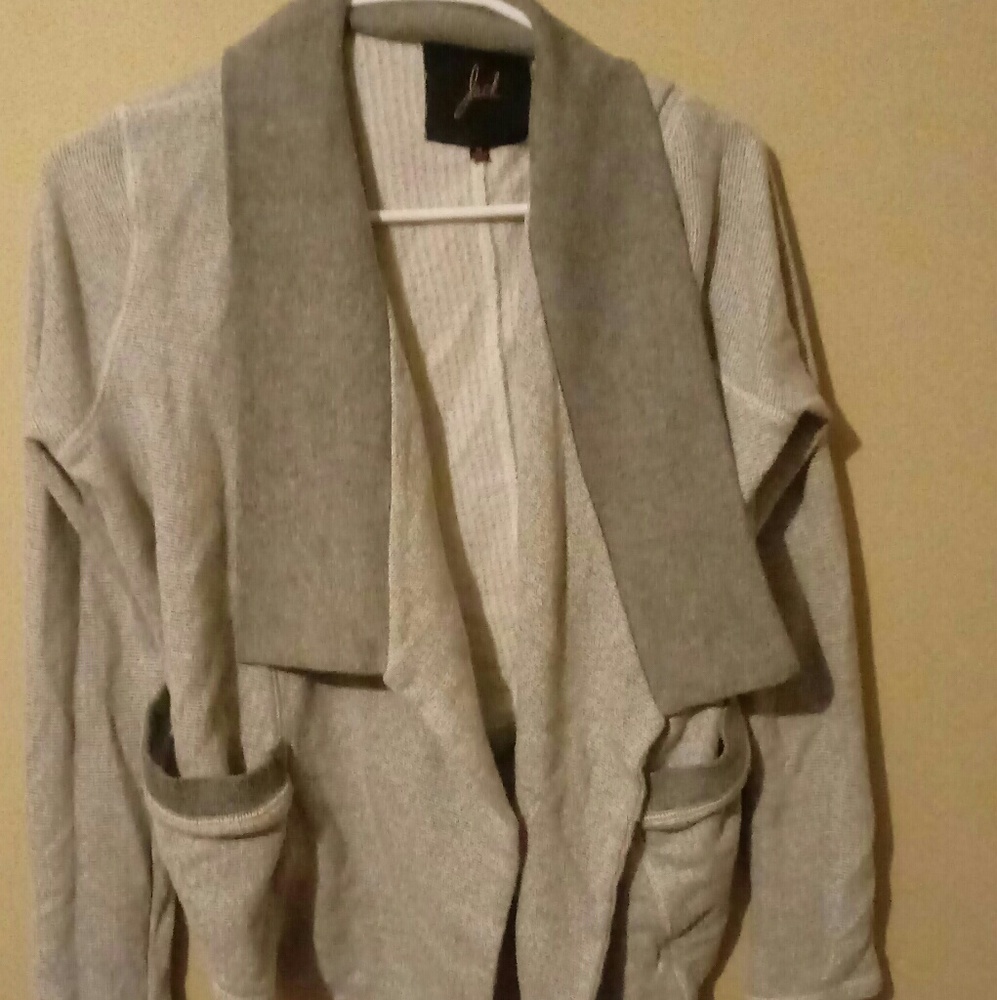 Grey Slouch Cardigan