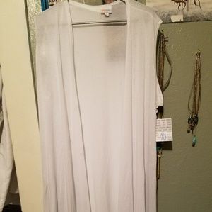 Lularoe JOY sleeveless cardigan.