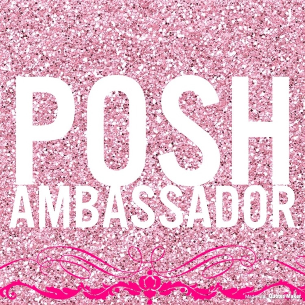 Posh Ambassador and Suggested User.  Go Me.