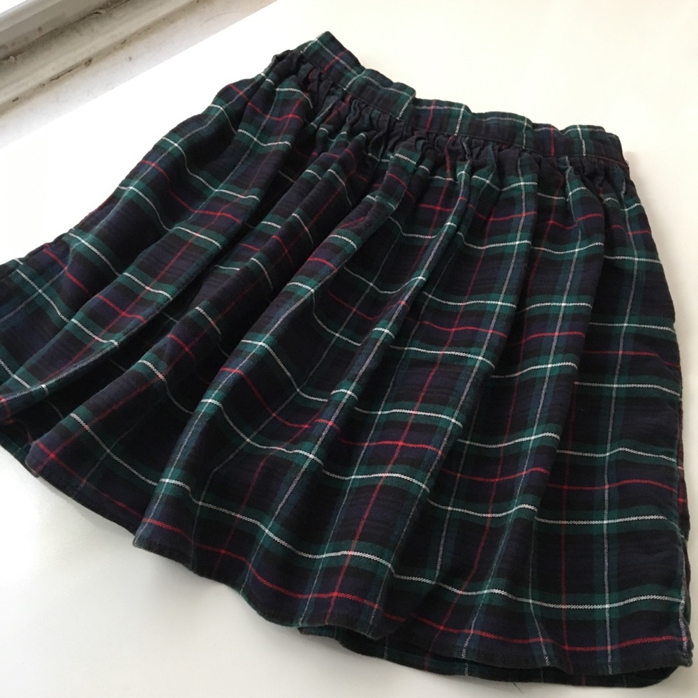 Clueless Plaid Flannel Skirt by American Apparel