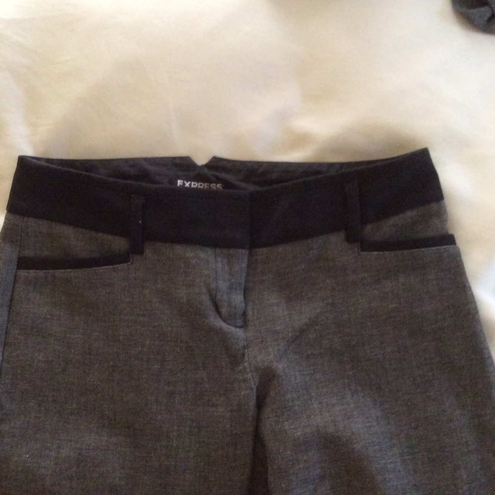 Express columnist low rise barley bootcut pants