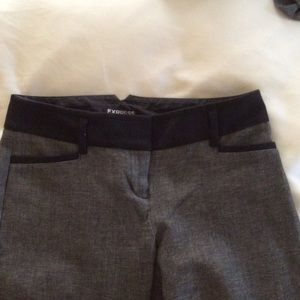 Express columnist low rise barley bootcut pants