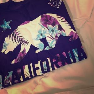 Purple California Lifestyle T-shirt