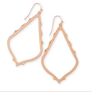 Kendra Scott Rose Gold Sophee Earring NWOT
