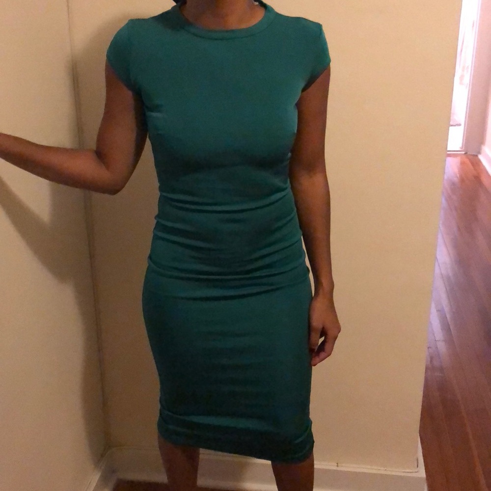 H&M Turquoise midi dress
