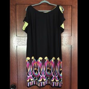 Dress Barn sz 14 Art Deco dress