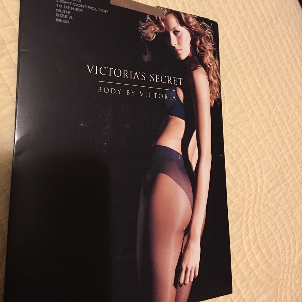 2 Pair Victoria’s Secret Panty Hose.   sold. - Picture 2 of 7