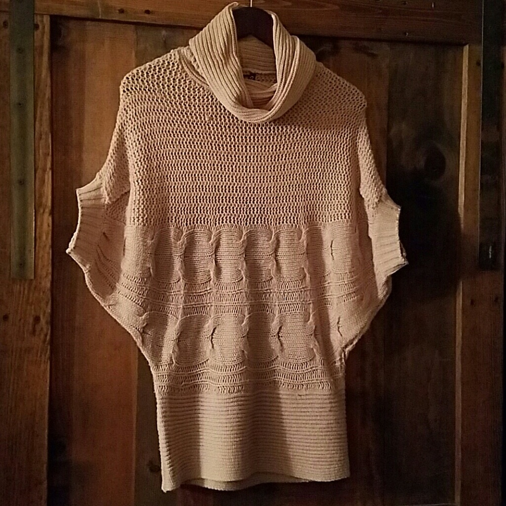 Cow neck sweater