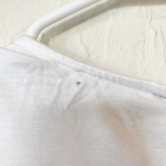 White lace cropped tank top. - Picture 4 of 4