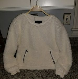 Girls fuzzy sweatshirt