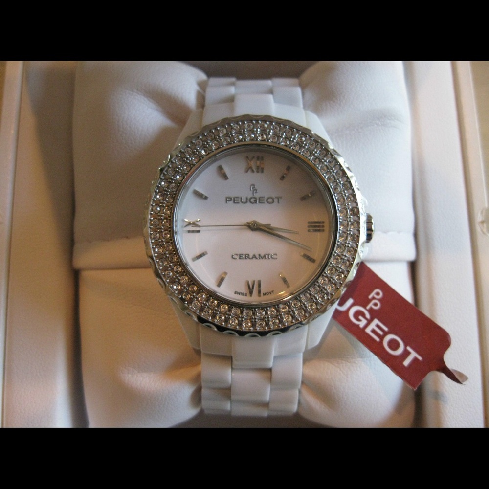 ❌SOLD❌ Authentic Peugeot Ceramic Ladies Watch