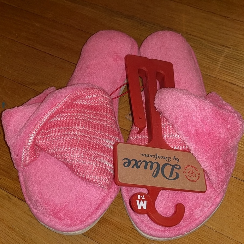 Dearfoams women slippers