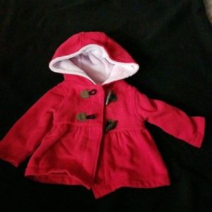 6 month red jacket