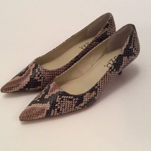 Snake Print Heel by RSVP