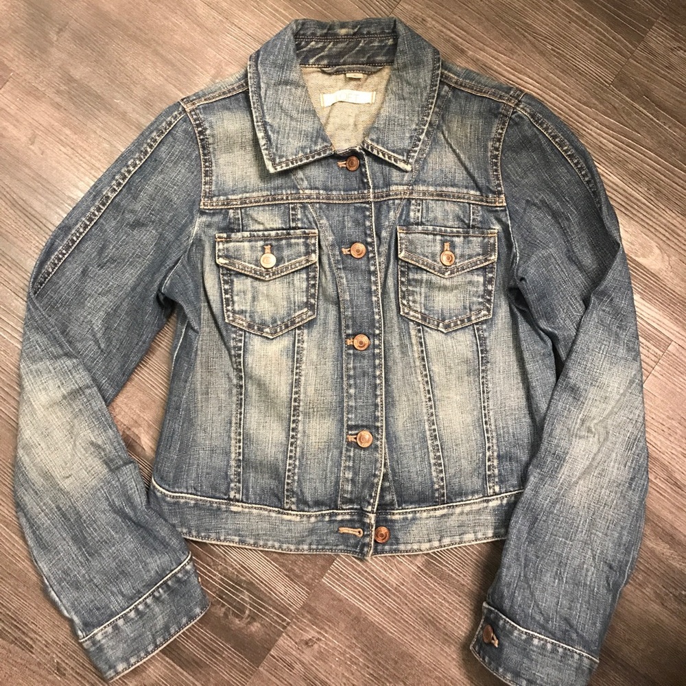 Cropped Denim Jacket