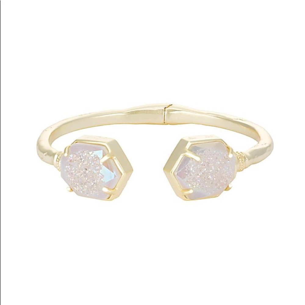 Kendra Scott Iridescent Drusy Jan Bracelet HTF!