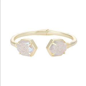 Kendra Scott Iridescent Drusy Jan Bracelet HTF!