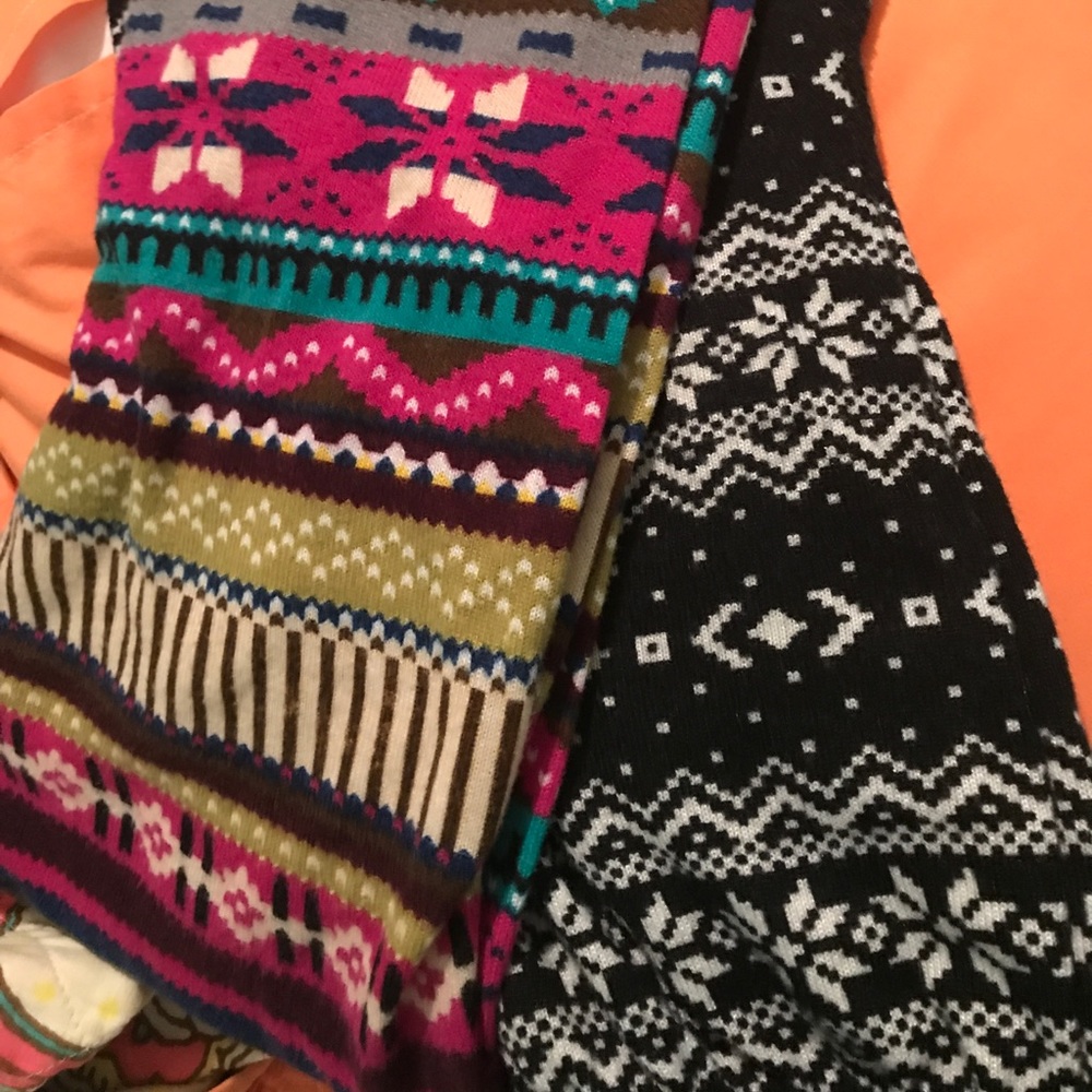 patterned leggings