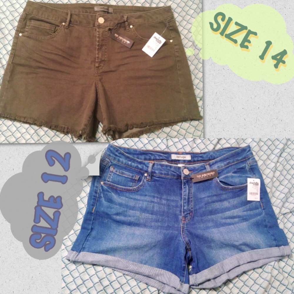 NWT Charlotte Russe Denim Short Bundle