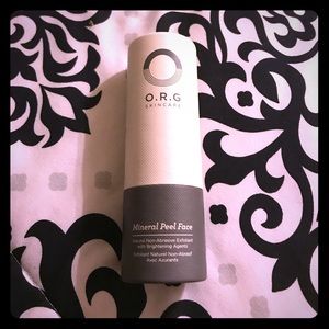 NWT * O.R.G Skincare Mineral Peel Face Exfoliant