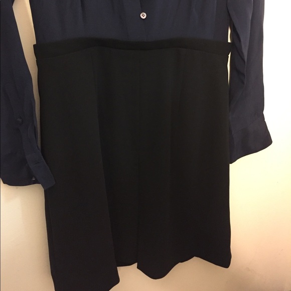 J.CREW COLLECTION Silk Ensemble Dress Navy Blue - Picture 6 of 6