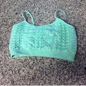 Full Tilt Teal Bralette