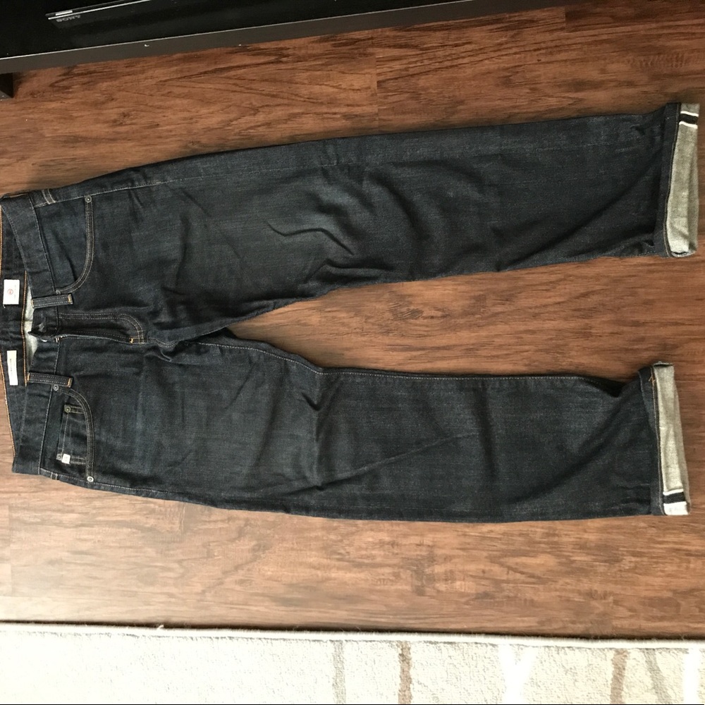 AG Adriano Goldschmied slim stretch selvedge jeans