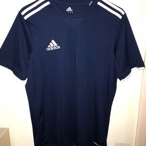 Adidas Soccer Jersey (Navy Blue)